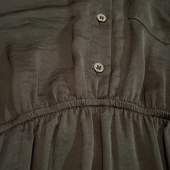 Forever 21 black dress with cinched waist size XS - Picture 7 of 8